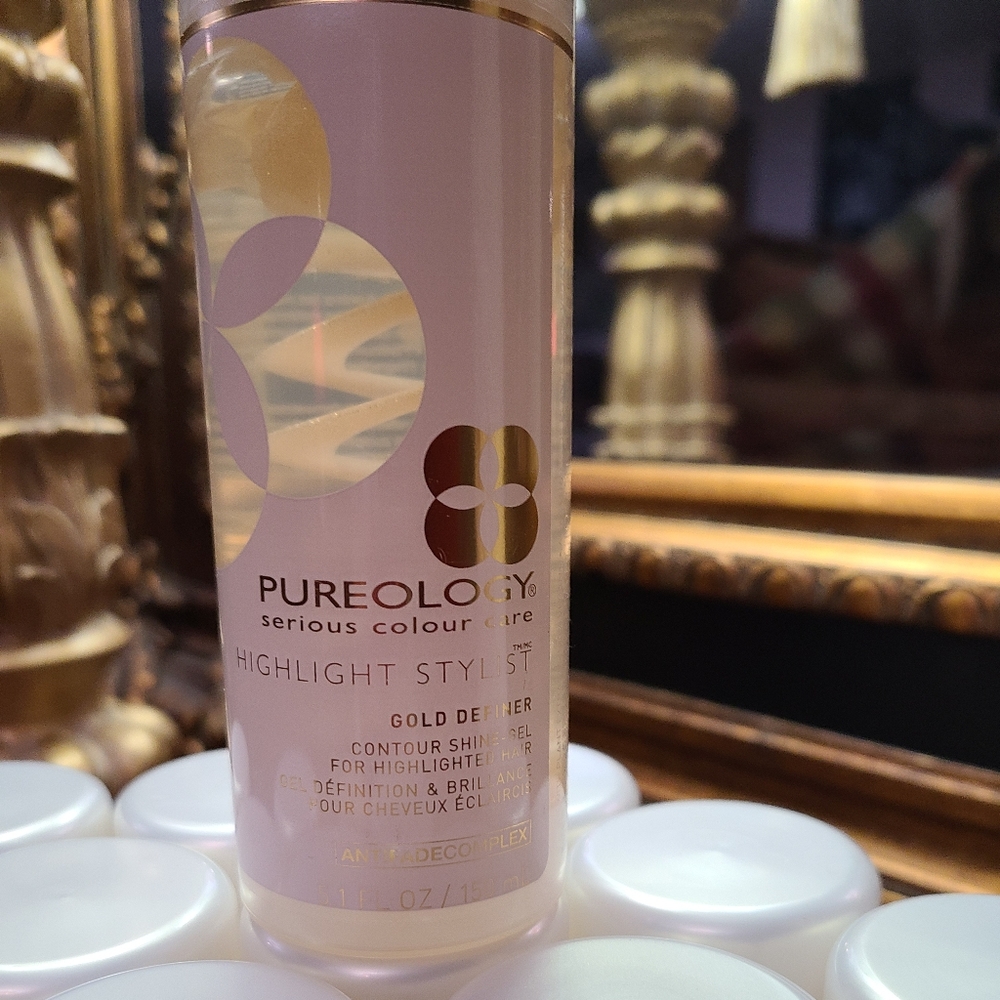 COPY - New Pureology 5.1 oz. Highlight Gold Gel - Picture 3 of 5